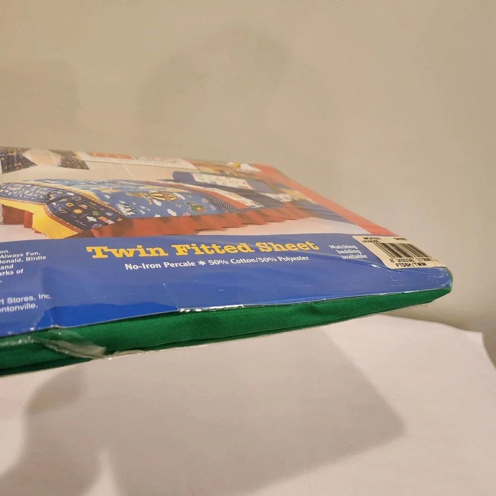 Vintage McDonald's Twin Fitted Sheet